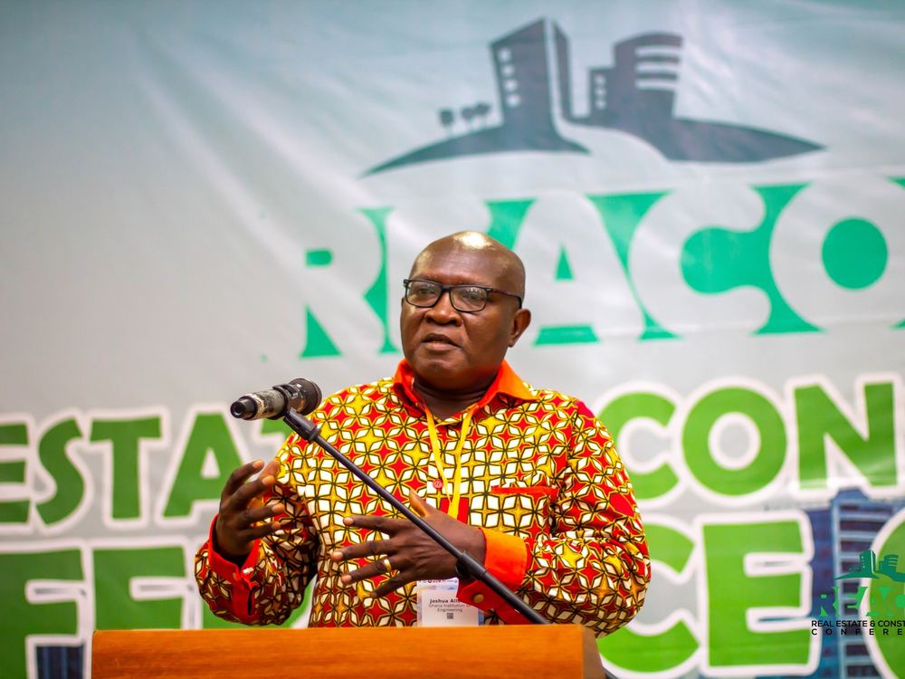 A speaker at the REACO Real Estate and Construction Conference